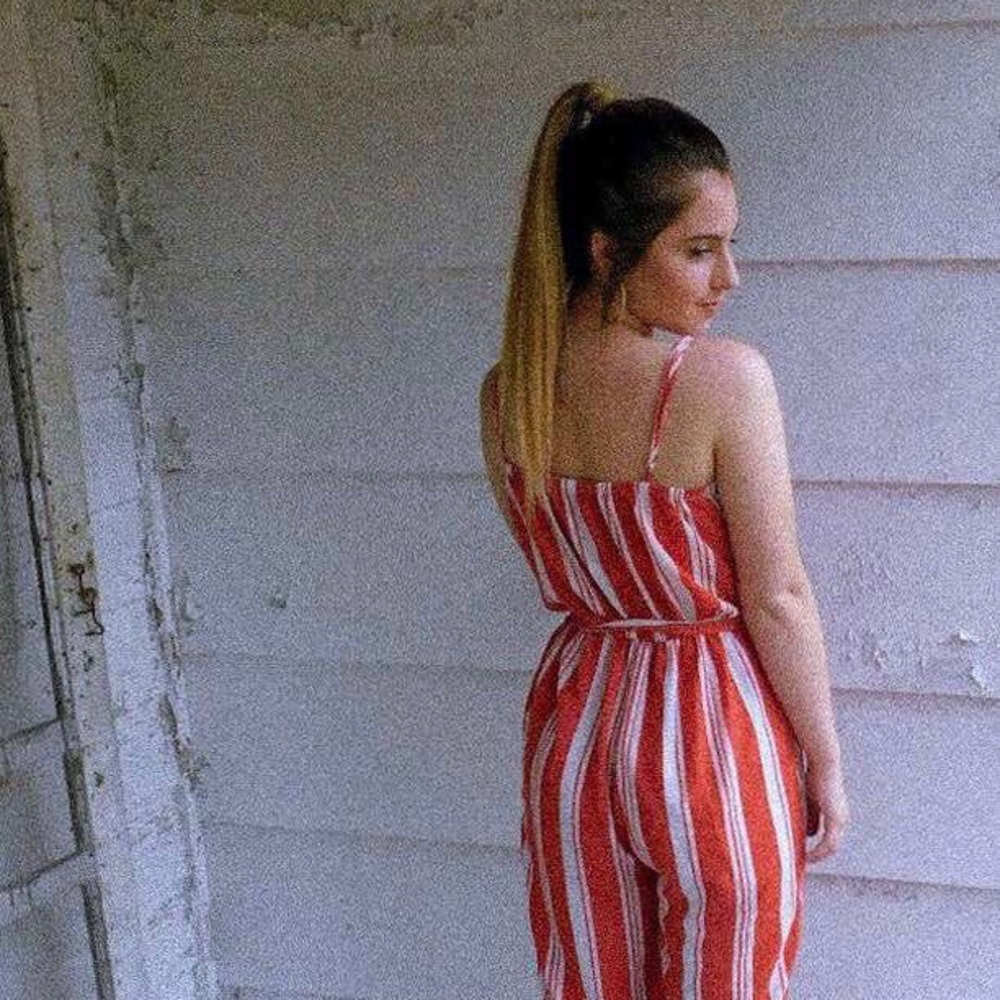 Stripped Jumpsuit